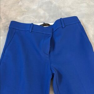 Ann Taylor Blue Straight Slim Leg Pants
